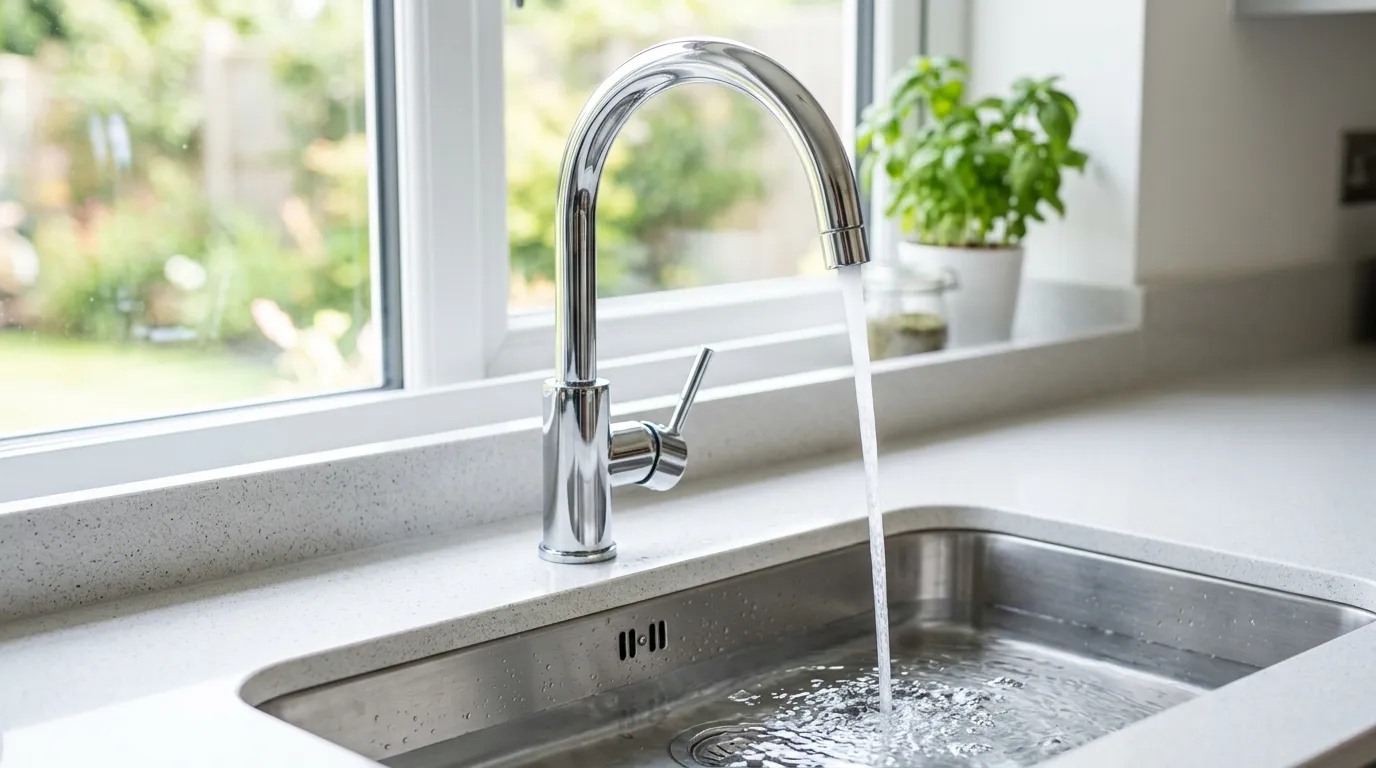 Local Plumbing Master Pros same day plumber fixing a faucet in Bloomsbury, NJ